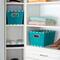 Household Essentials Chevron Fabric Tapered Storage Bins, 2ct.